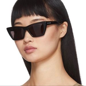 Saint Laurent Mica Cat Eye Sunglasses